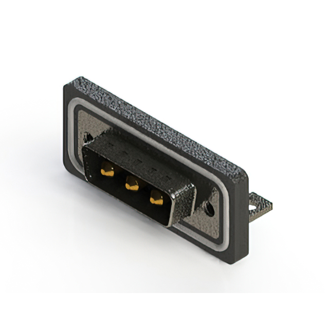 CONN D-SUB PLUG 3POS R/A SOLDER