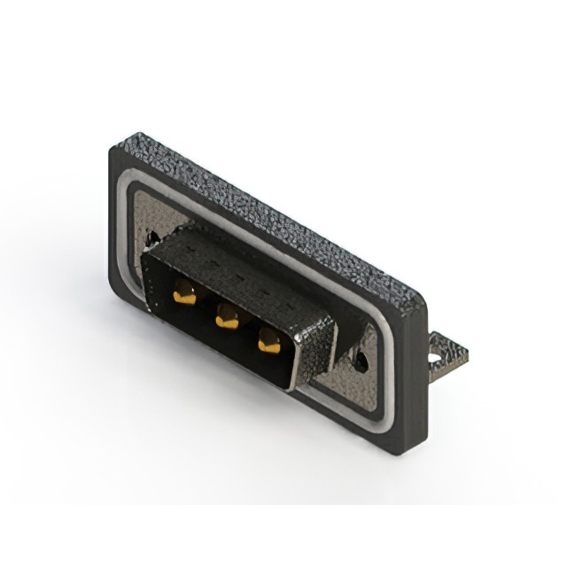 CONN D-SUB PLUG 3POS R/A SOLDER