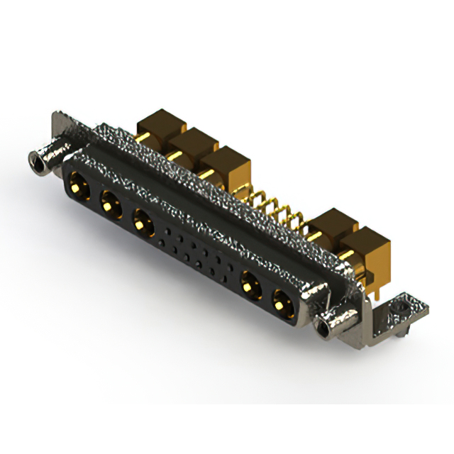 CONN D-SUB RCPT 17POS R/A SOLDER