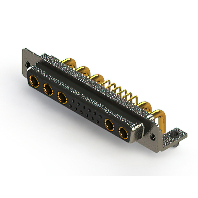 CONN D-SUB RCPT 17POS R/A SOLDER