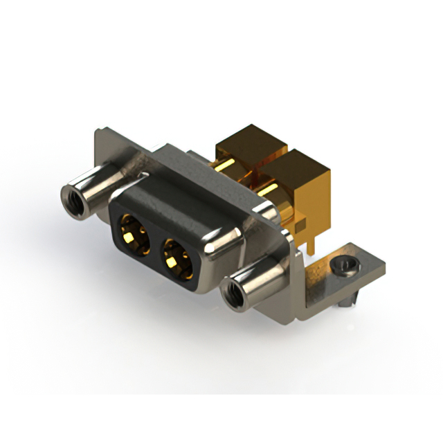 CONN D-SUB RCPT 2POS R/A SOLDER