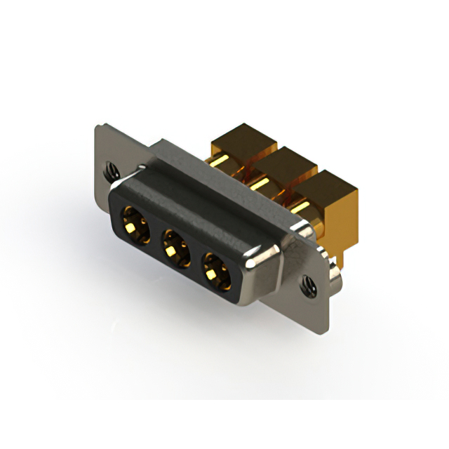 CONN D-SUB RCPT 3POS R/A SOLDER