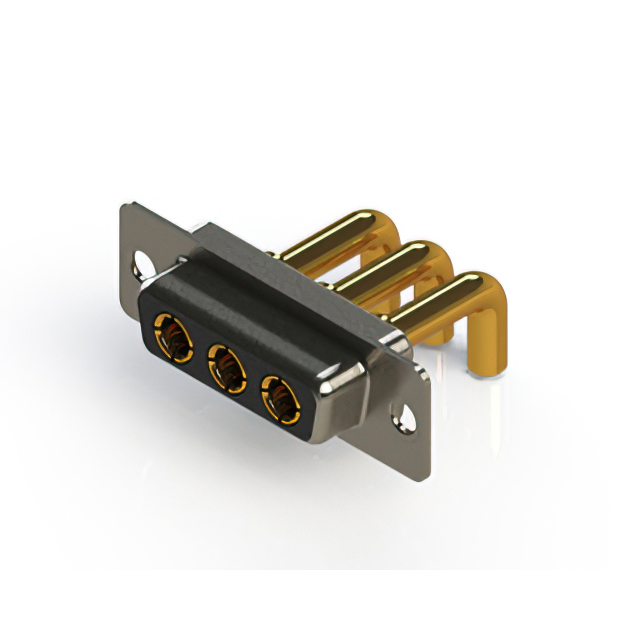 CONN D-SUB RCPT 3POS R/A SOLDER