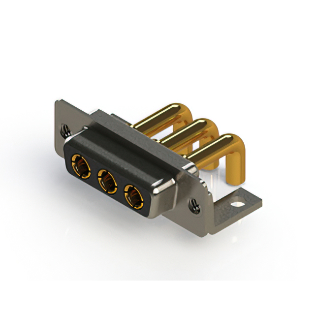 CONN D-SUB RCPT 3POS R/A SOLDER