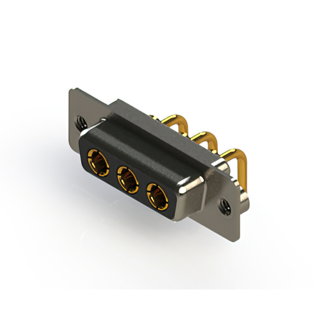 CONN D-SUB RCPT 3POS R/A SOLDER