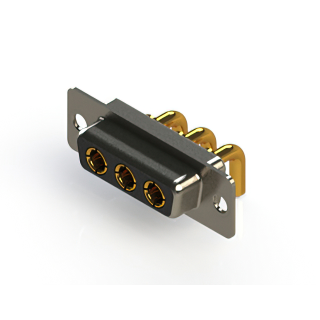 CONN D-SUB RCPT 3POS R/A SOLDER