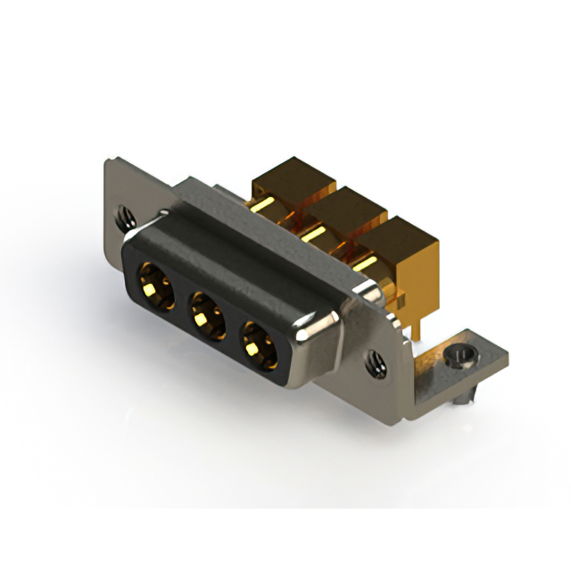 CONN D-SUB RCPT 3POS R/A SOLDER