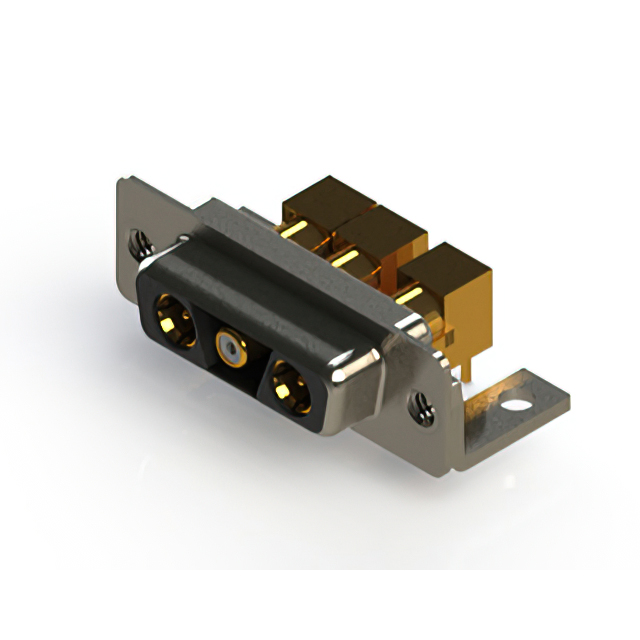 CONN D-SUB RCPT 3POS R/A SOLDER