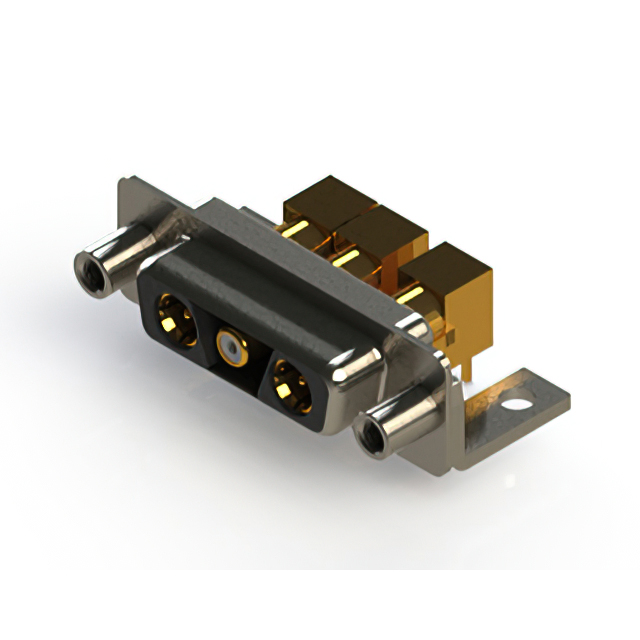 CONN D-SUB RCPT 3POS R/A SOLDER