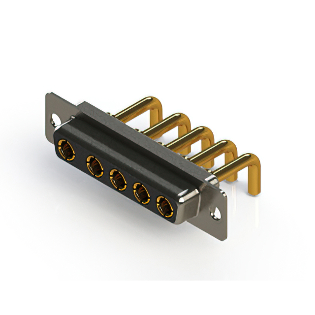 CONN D-SUB RCPT 5POS R/A SOLDER
