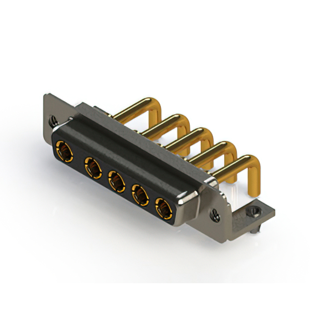 CONN D-SUB RCPT 5POS R/A SOLDER