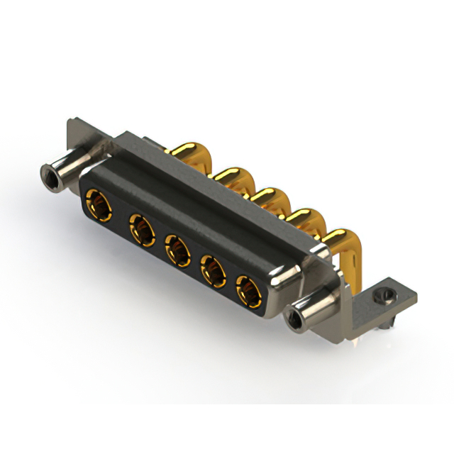 CONN D-SUB RCPT 5POS R/A SOLDER