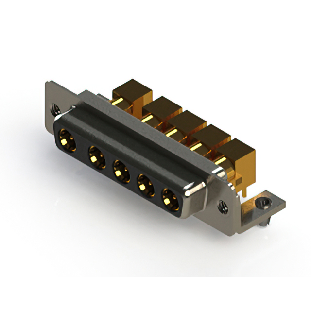 CONN D-SUB RCPT 5POS R/A SOLDER