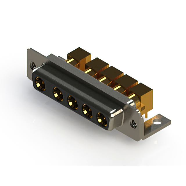 CONN D-SUB RCPT 5POS R/A SOLDER