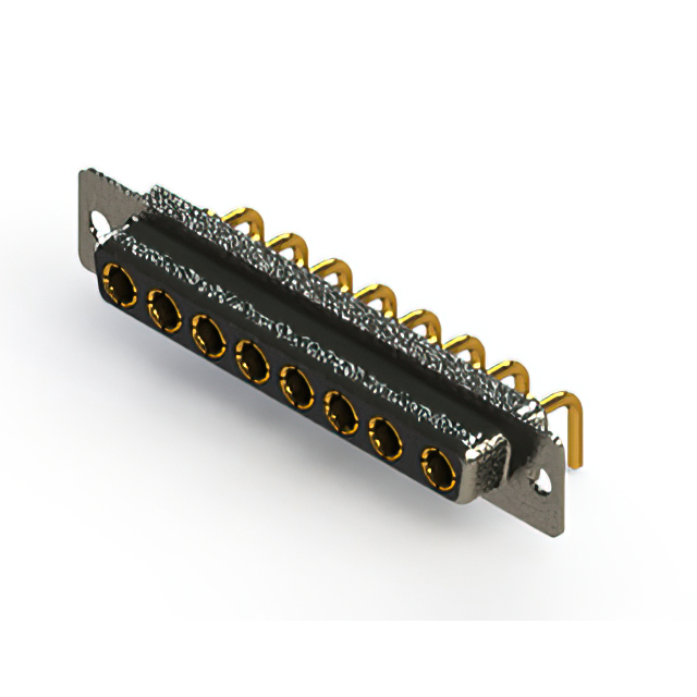 CONN D-SUB RCPT 8POS R/A SOLDER