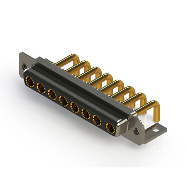 CONN D-SUB RCPT 8POS R/A SOLDER