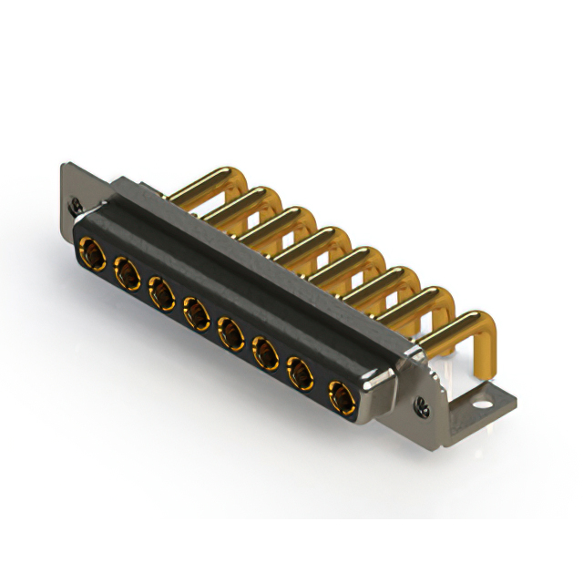 CONN D-SUB RCPT 8POS R/A SOLDER