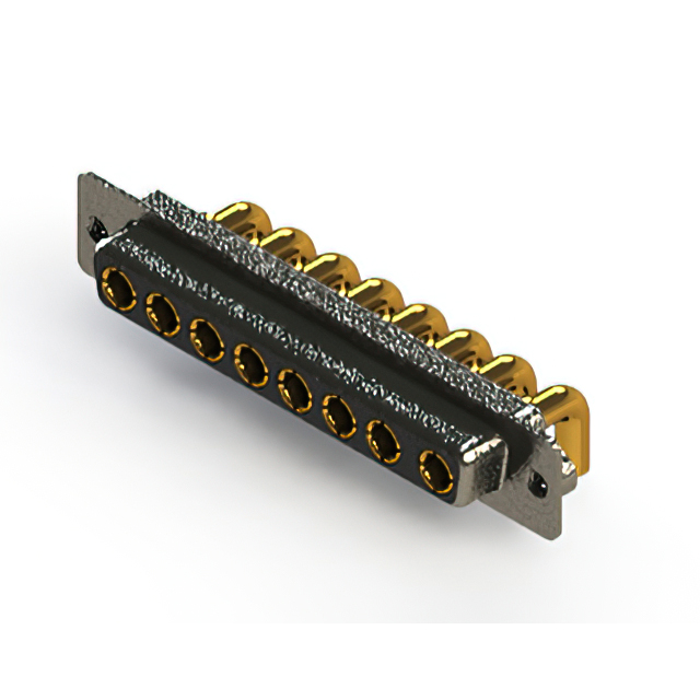 CONN D-SUB RCPT 8POS R/A SOLDER
