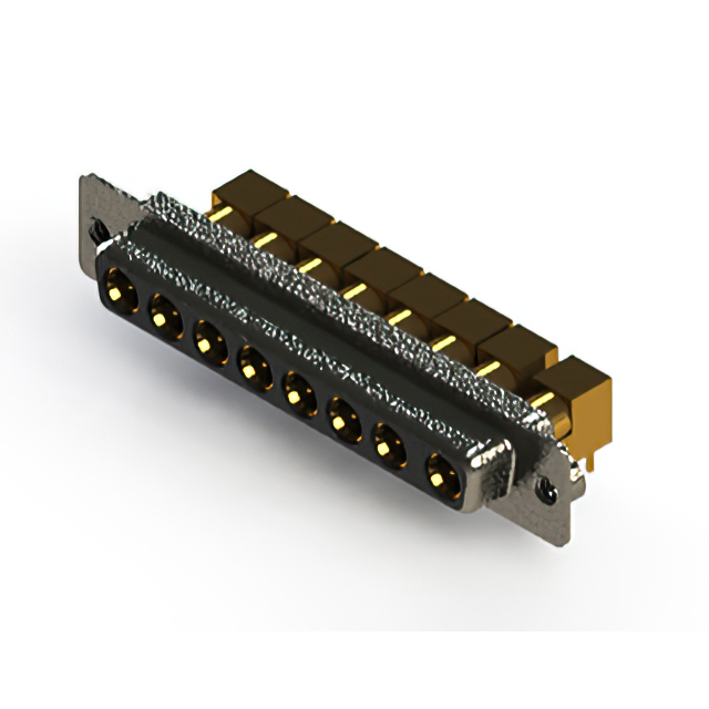 CONN D-SUB RCPT 8POS R/A SOLDER