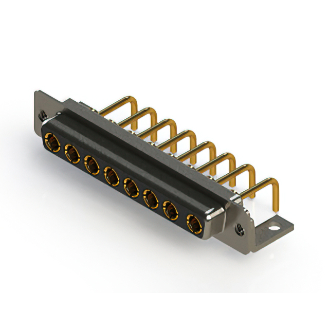 CONN D-SUB RCPT 8POS R/A SOLDER