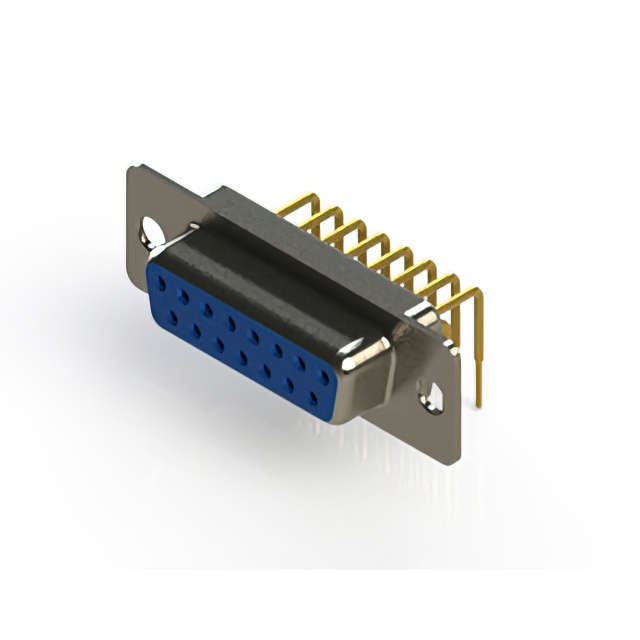 CONN D-SUB RCPT 15POS R/A SOLDER