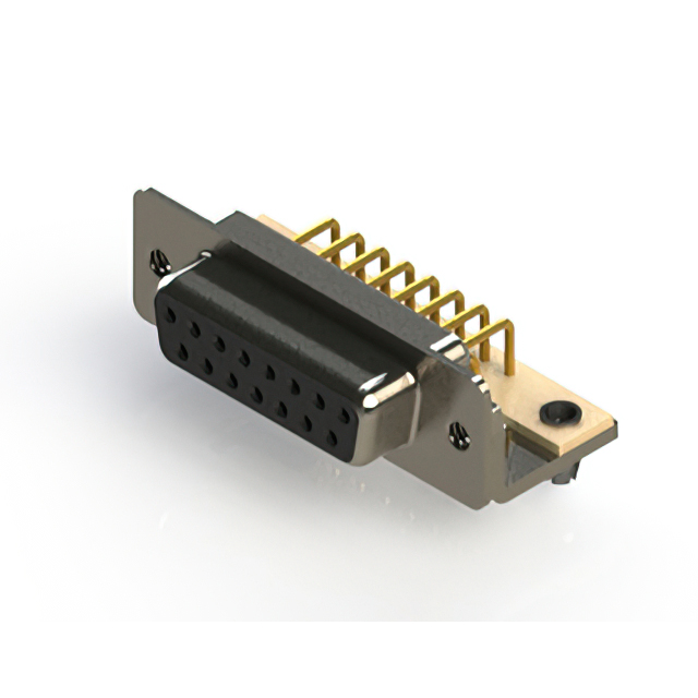 CONN D-SUB RCPT 15POS R/A SOLDER
