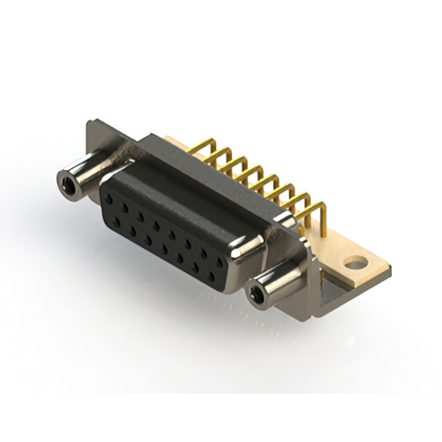CONN D-SUB RCPT 15POS R/A SOLDER
