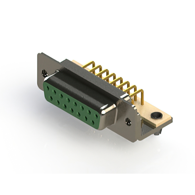 CONN D-SUB RCPT 15POS R/A SOLDER