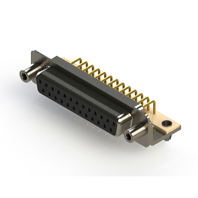 CONN D-SUB RCPT 25POS R/A SOLDER