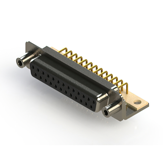 CONN D-SUB RCPT 25POS R/A SOLDER