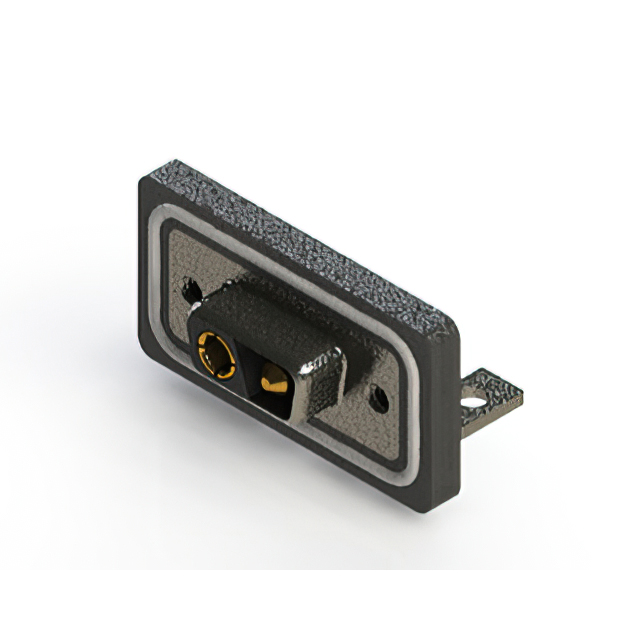 CONN D-SUB PLUG 2POS R/A SOLDER