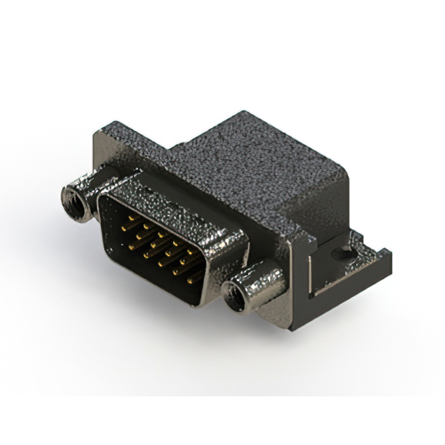 CONN D-SUB HD PLG 15POS R/A SLDR