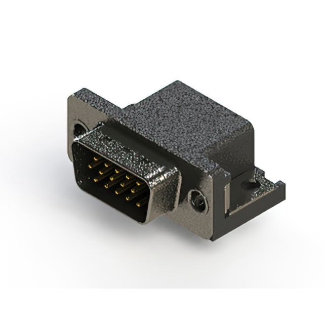 CONN D-SUB HD PLG 15POS R/A SLDR