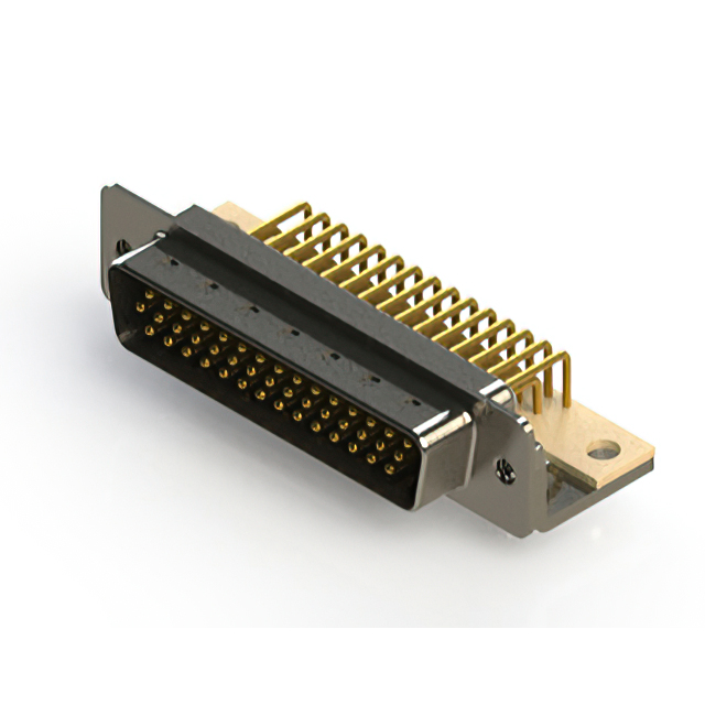 CONN D-SUB HD PLG 44POS R/A SLDR