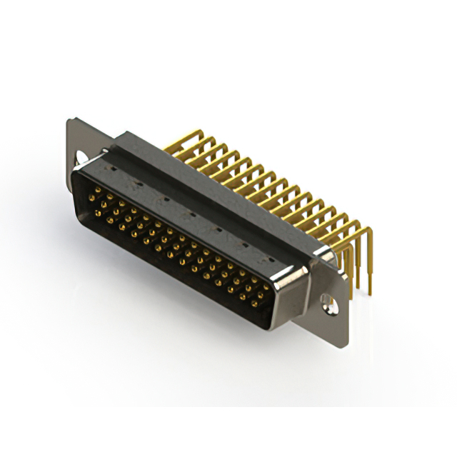 CONN D-SUB HD PLG 44POS R/A SLDR