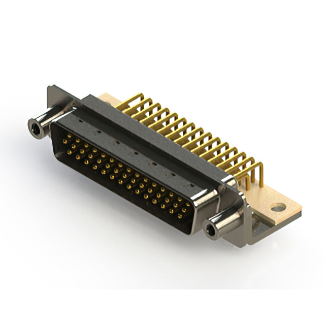 CONN D-SUB HD PLG 44POS R/A SLDR