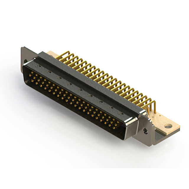 CONN D-SUB HD PLG 62POS R/A SLDR