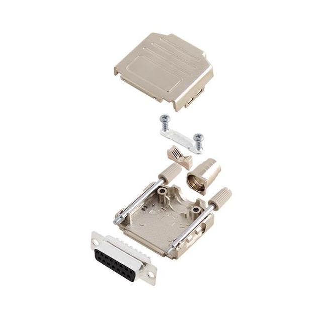 CONN D-SUB RCPT 15POS SOLDER CUP