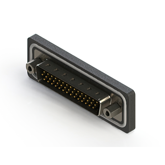 CONN D-SUB HD PLUG 44P VERT SLDR