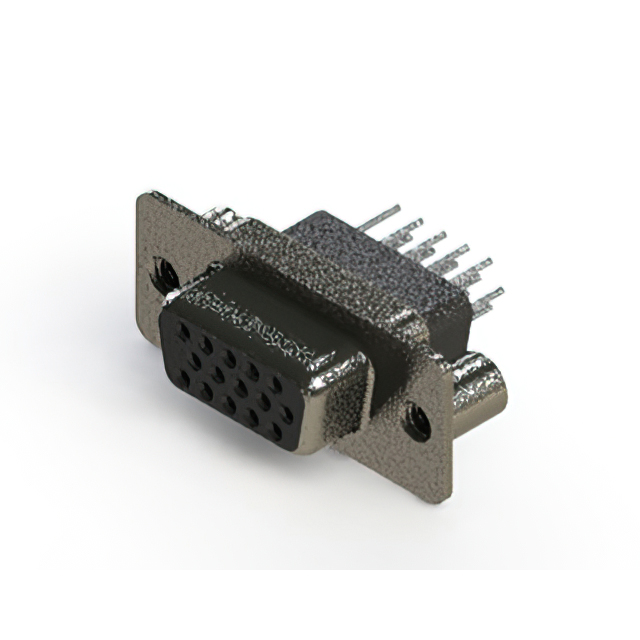 CONN D-SUB HD RCPT 15P VERT SLDR