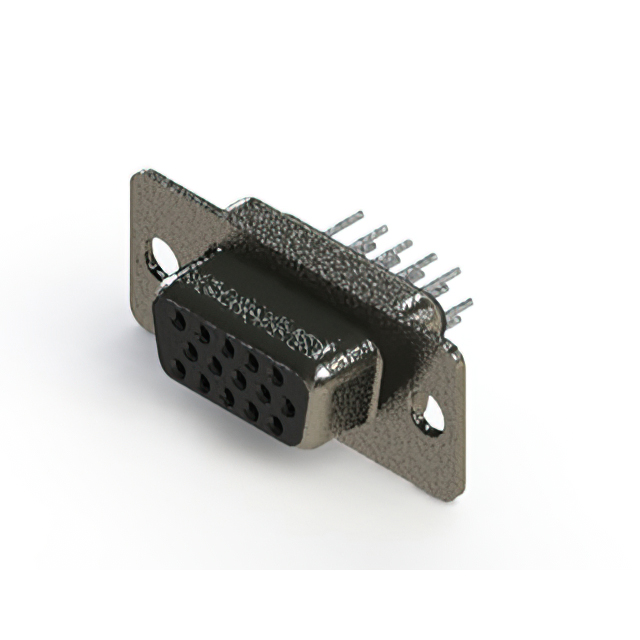 CONN D-SUB HD RCPT 15P VERT SLDR
