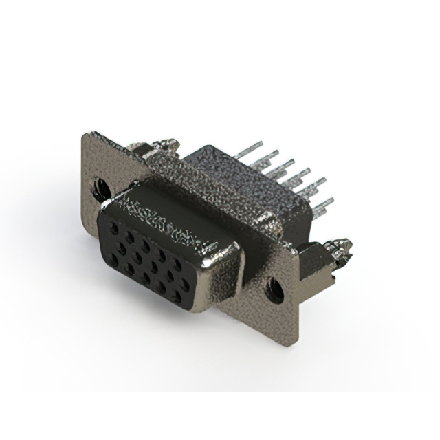 CONN D-SUB HD RCPT 15P VERT SLDR