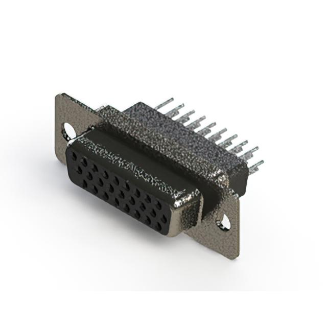 CONN D-SUB HD RCPT 26P VERT SLDR