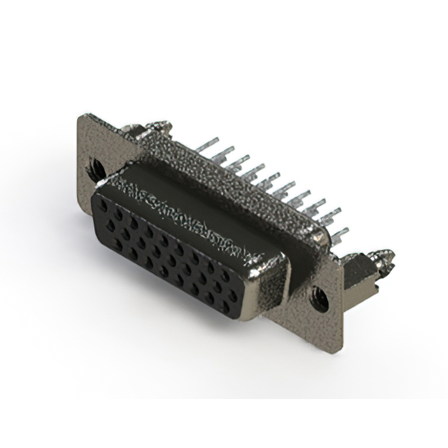 CONN D-SUB HD RCPT 26P VERT SLDR