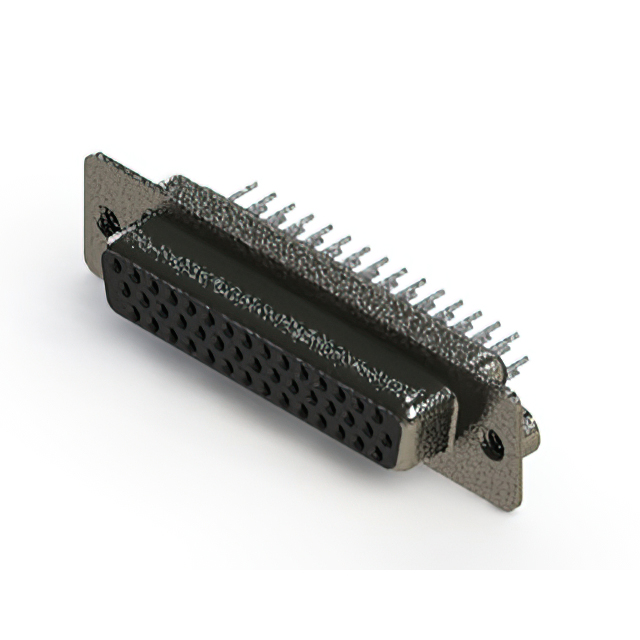 CONN D-SUB HD RCPT 44P VERT SLDR