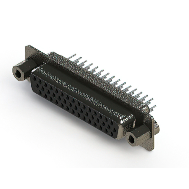 CONN D-SUB HD RCPT 44P VERT SLDR