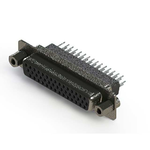 CONN D-SUB HD RCPT 44P VERT SLDR