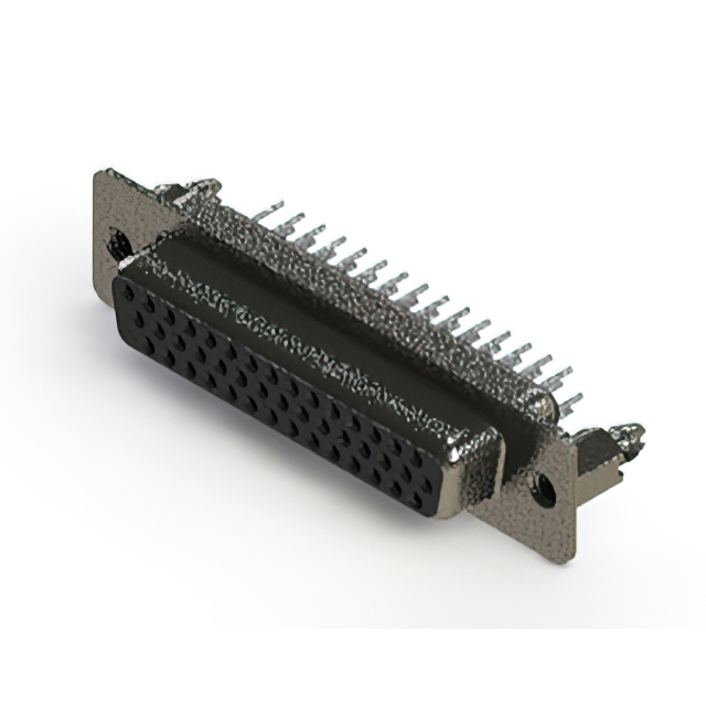 CONN D-SUB HD RCPT 44P VERT SLDR