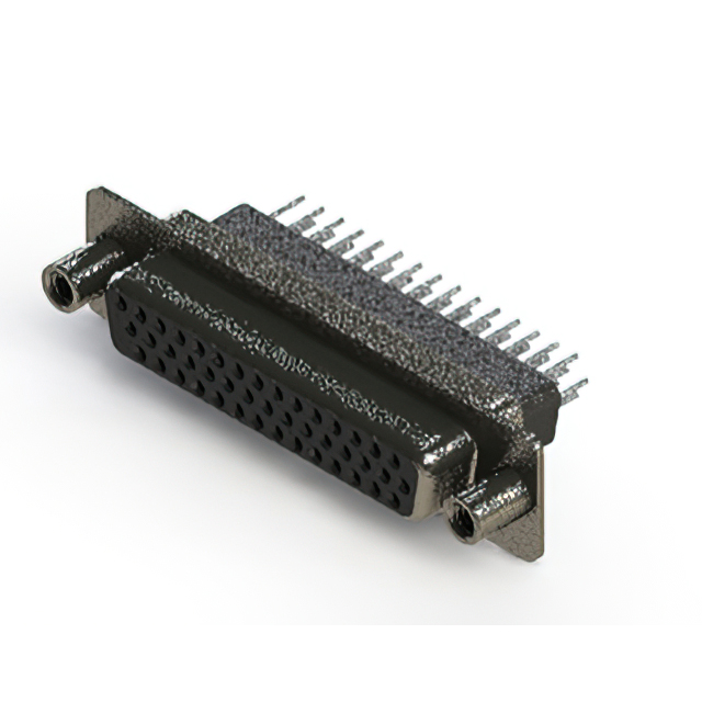 CONN D-SUB HD RCPT 44P VERT SLDR
