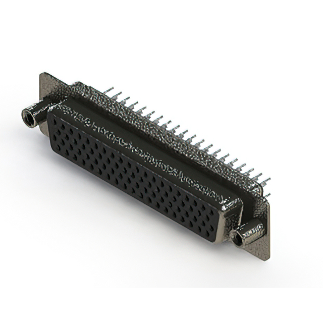 CONN D-SUB HD RCPT 78P VERT SLDR